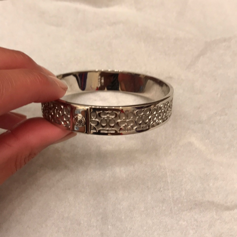Coach Sterling Silver Bangle